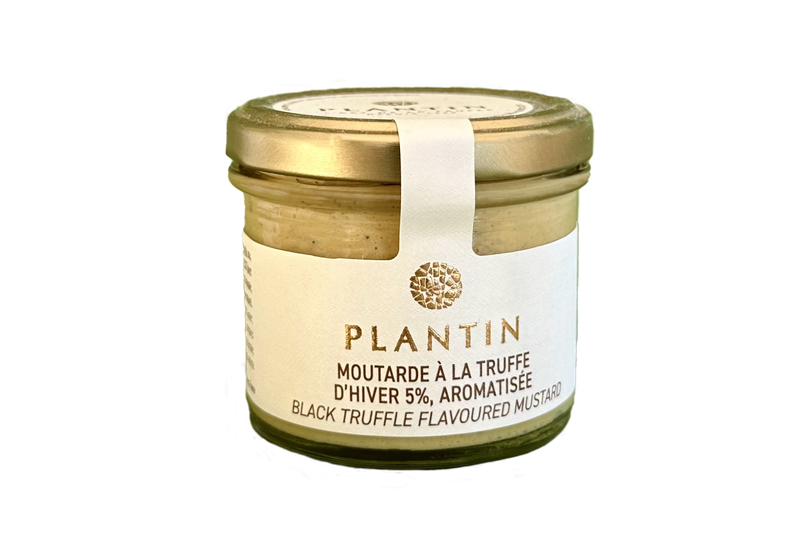 Moutarde à la truffe d'hiver 5%, aromatisée Moutarde à la truffe d'hiver 5%, aromatisée