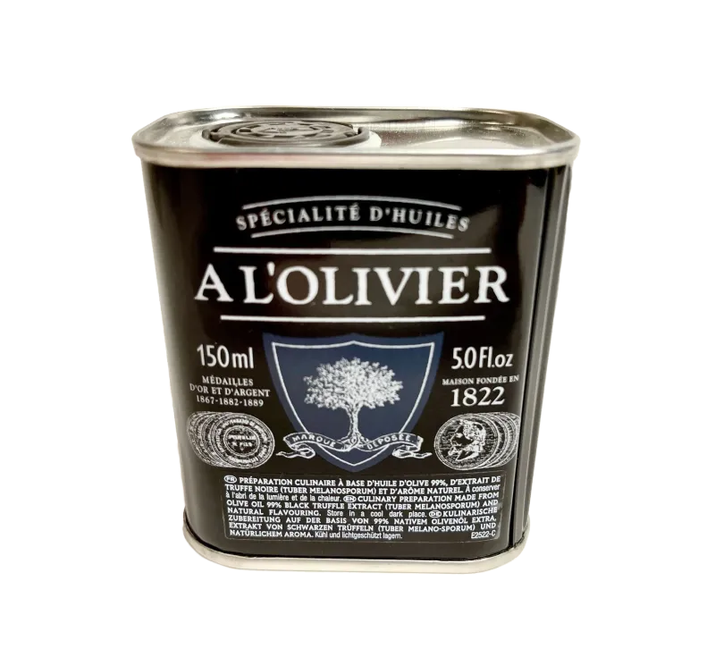 Huile d'Olive à la Truffe noire Huile d'Olive à la Truffe noire