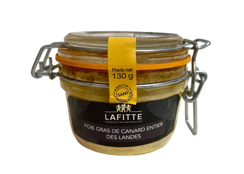 Foie gras de canard entier des Landes 130g Foie gras de canard entier des Landes 130g