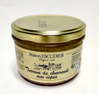Terrine de Chevreuil aux cèpes Terrine de Chevreuil aux cèpes
