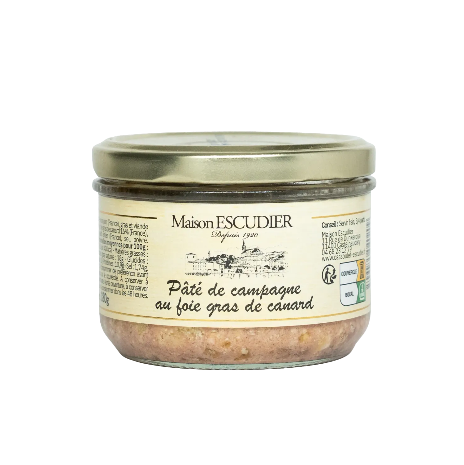 Pâté de Campagne au Foie gras de canard Pâté de Campagne au Foie gras de canard