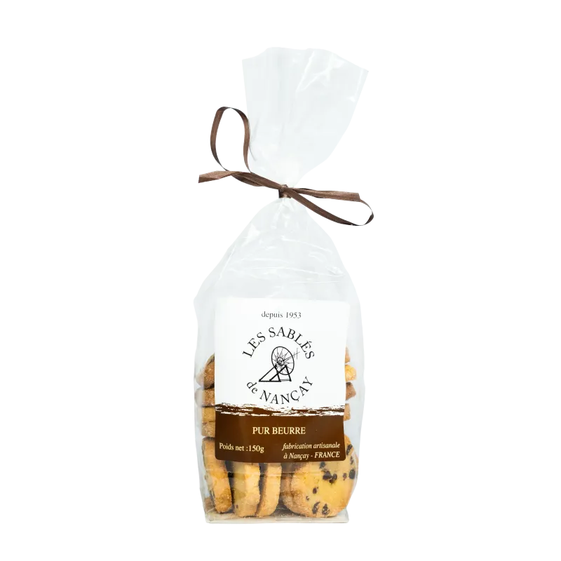 Sablés de Nancay aux pépites de chocolat Sablés de Nancay aux pépites de chocolat