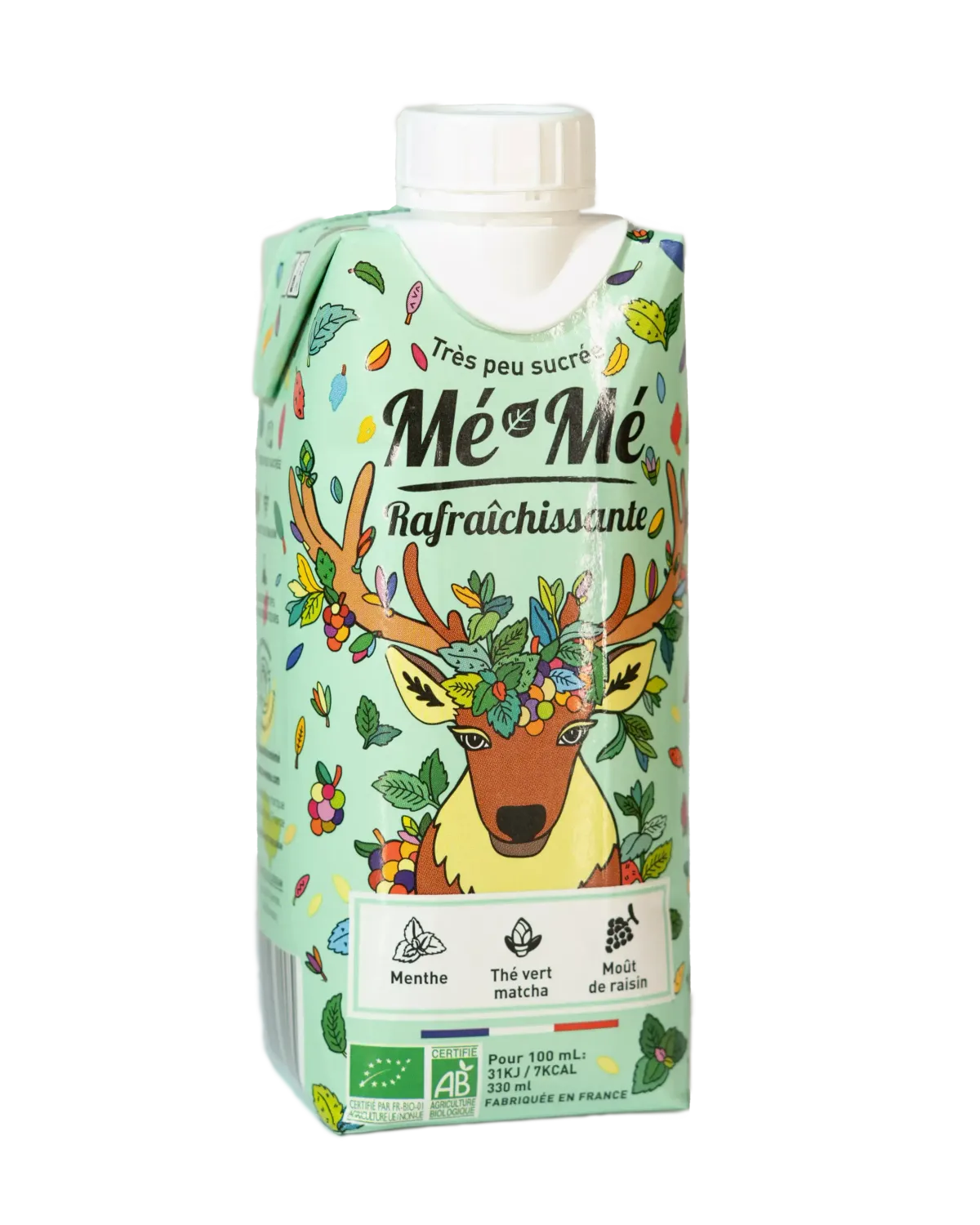 Boisson Mé-Mé Rafraîchissante Menthe Bio