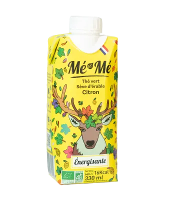 Boisson Mé-Mé Énergisante Citron Bio