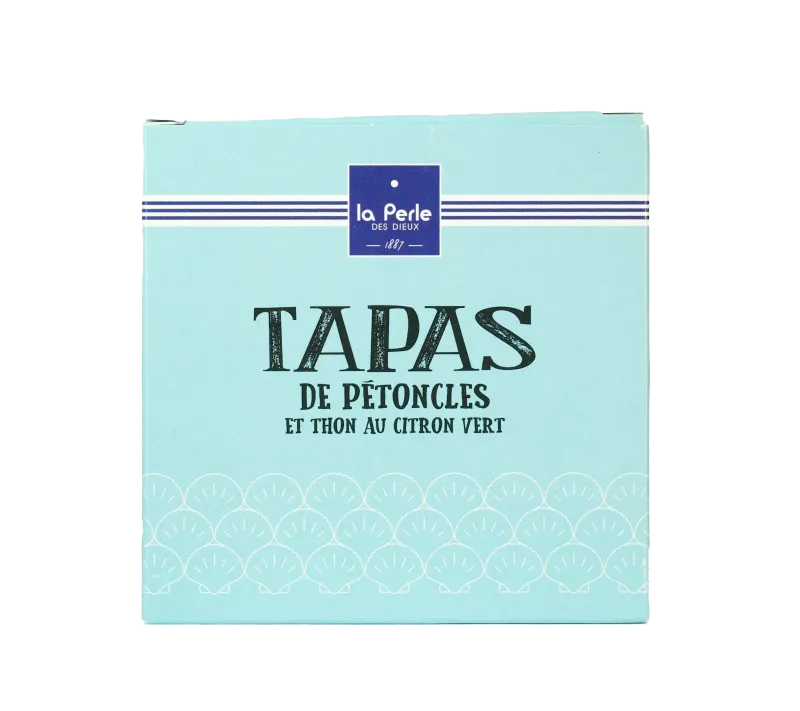Tapas de Pétoncles et thon au citron vert