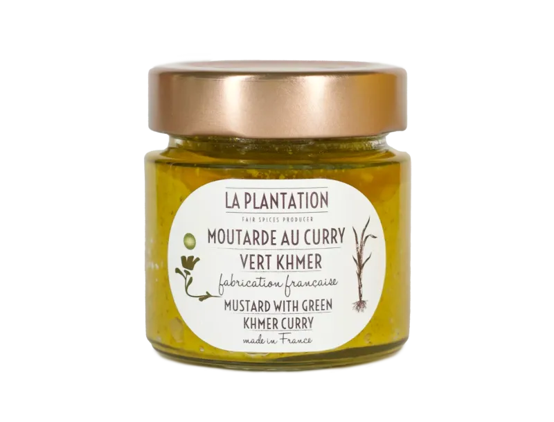 Moutarde au curry vert khmer Moutarde au curry vert khmer