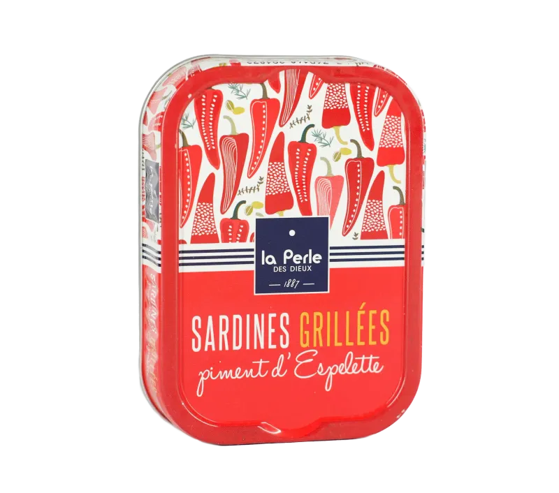 Sardines grillées au piment d'Espelette