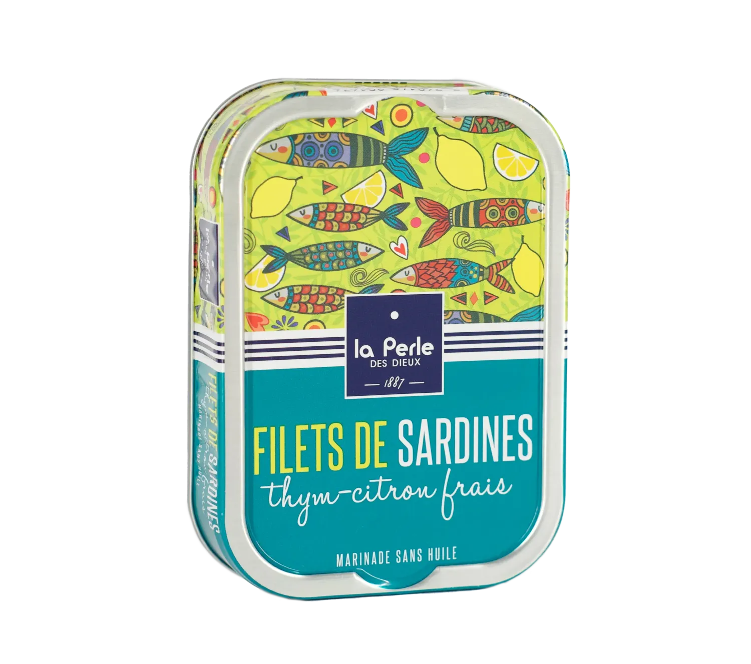 Filets de sardines thym-citron frais
