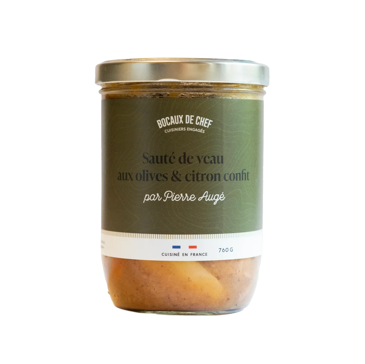 Sauté de veau aux olives & citron confit