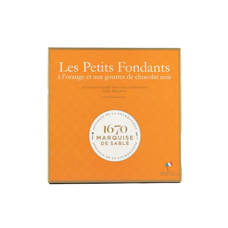 Les Petits Fondants - Orange et gouttes de chocolat noir Les Petits Fondants - Orange et gouttes de chocolat noir