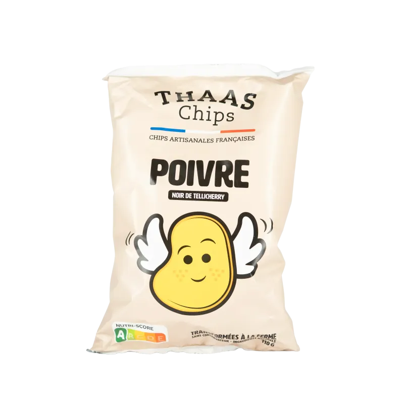 Chips au Poivre noir de Tellicherry