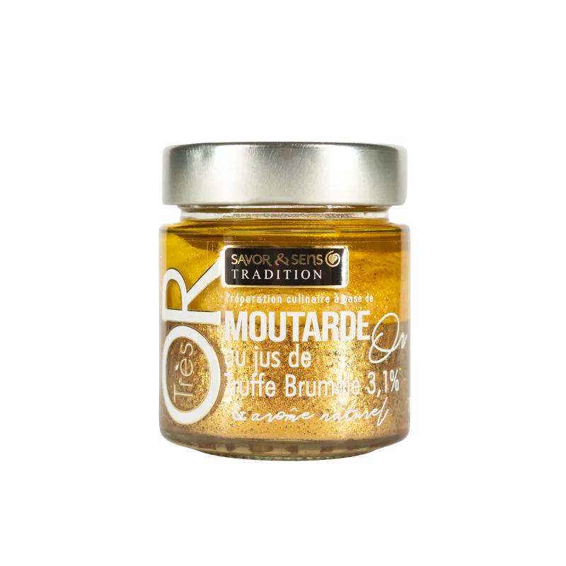 Moutarde dorée au jus de Truffe Brumale 3,1% Moutarde dorée au jus de Truffe Brumale 3,1%