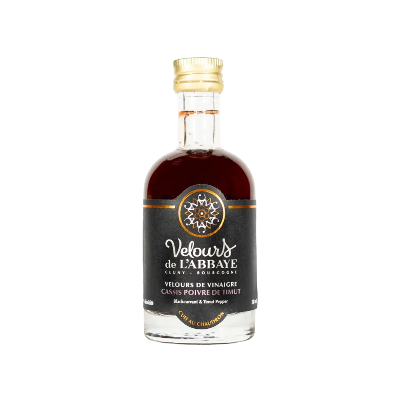 Velours de Vinaigre Cassis Poivre de Timut 100ml