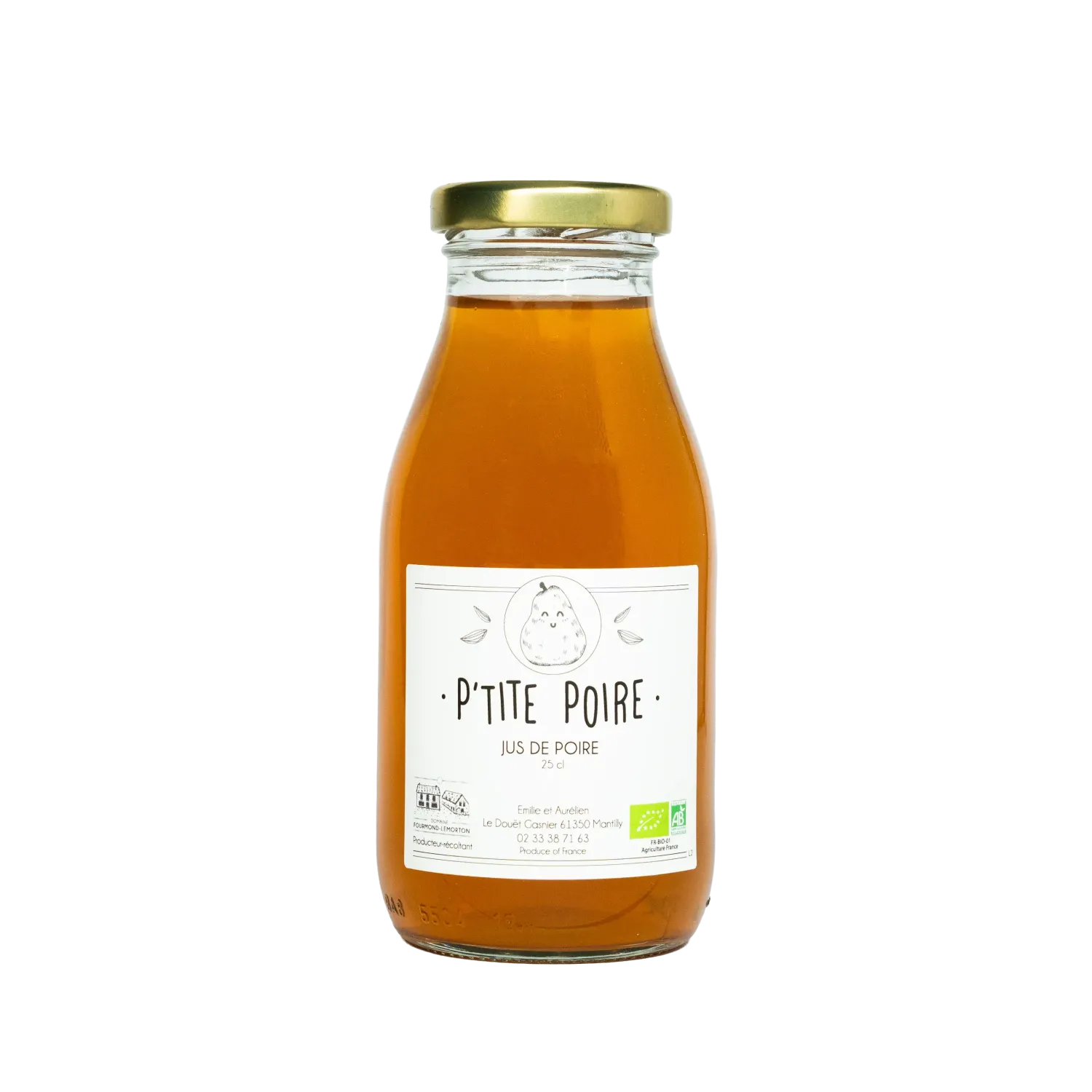 Jus de poire Bio P'tite Poire Jus de poire Bio P'tite Poire