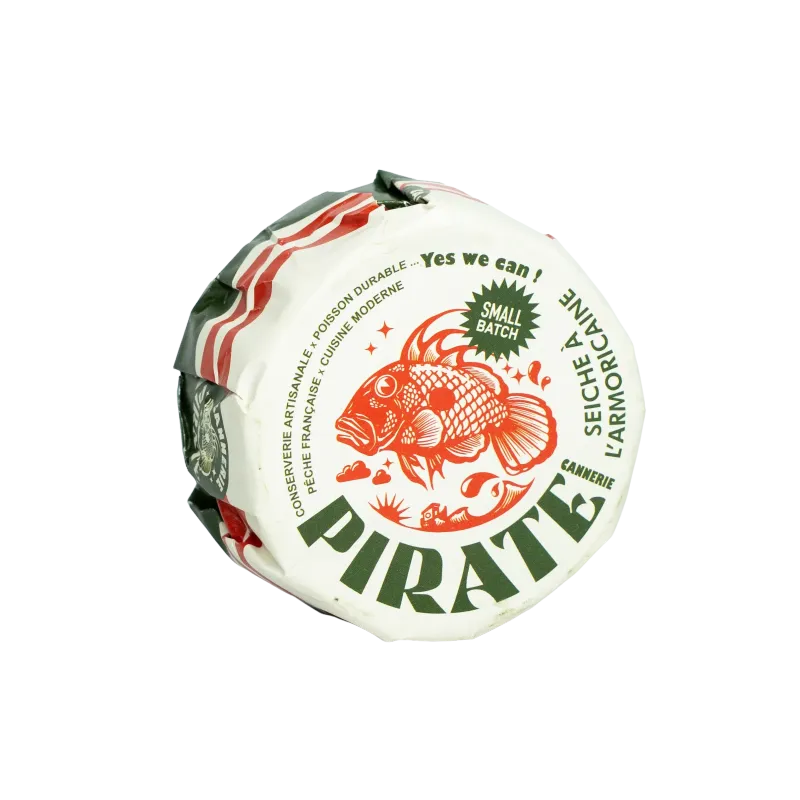Conserve de seiche à l’armoricaine