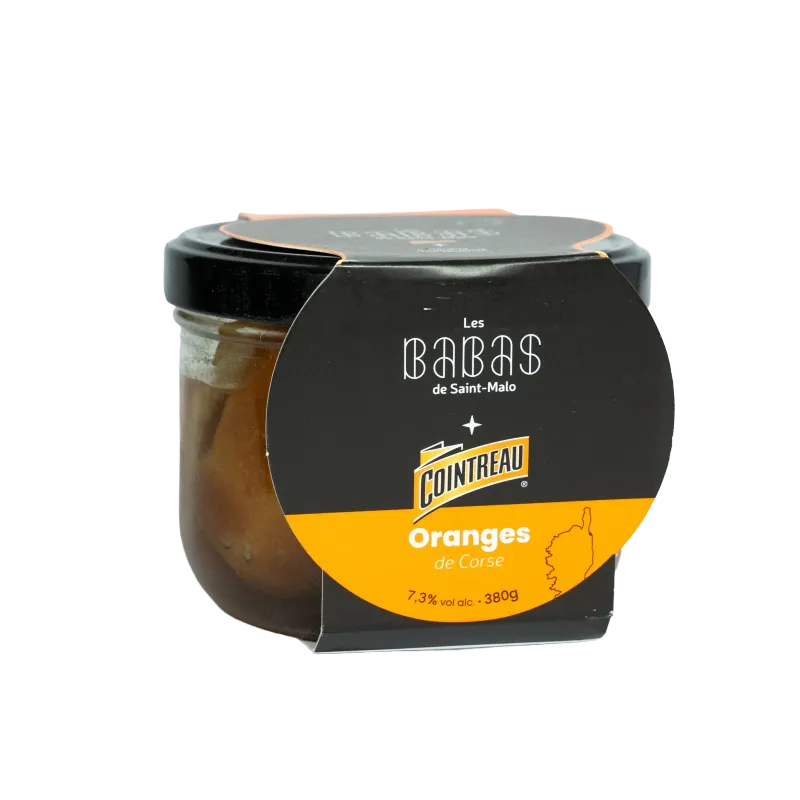Babas Cointreau et Oranges de Corse Babas Cointreau et Oranges de Corse