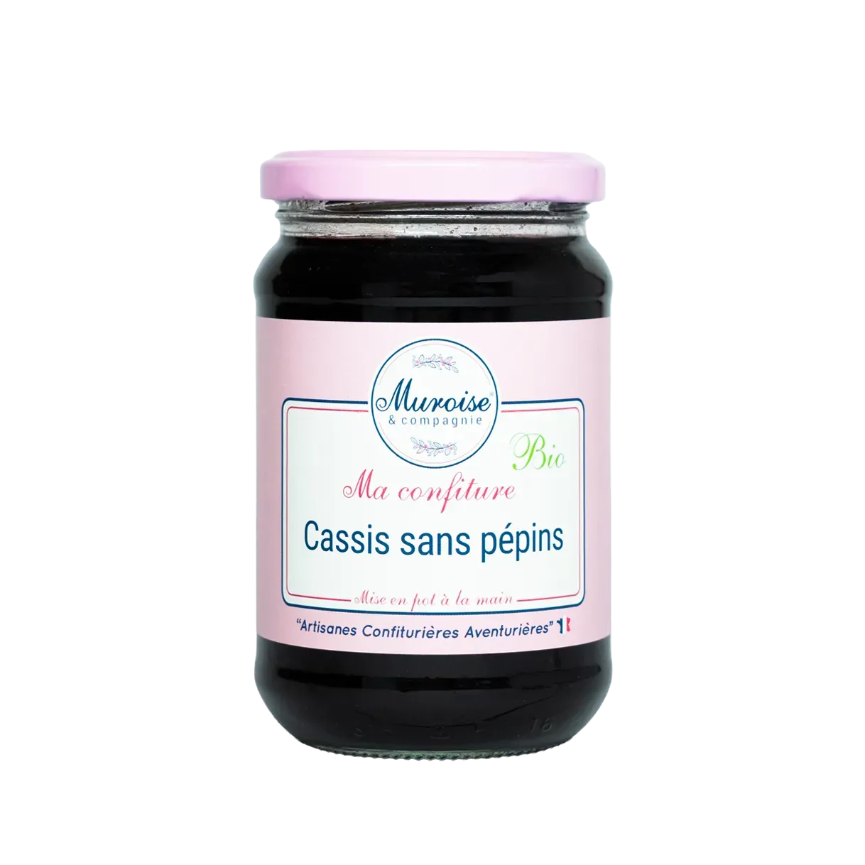 Confiture de Cassis sans pépins - Bio