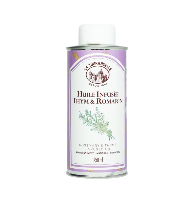 Huile Infusée au Thym & Romarin