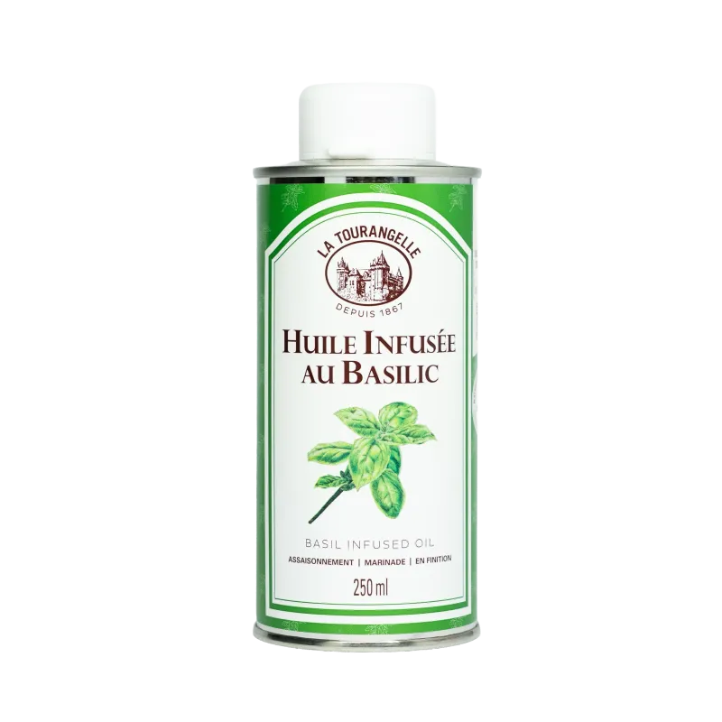 Huile infusée au Basilic