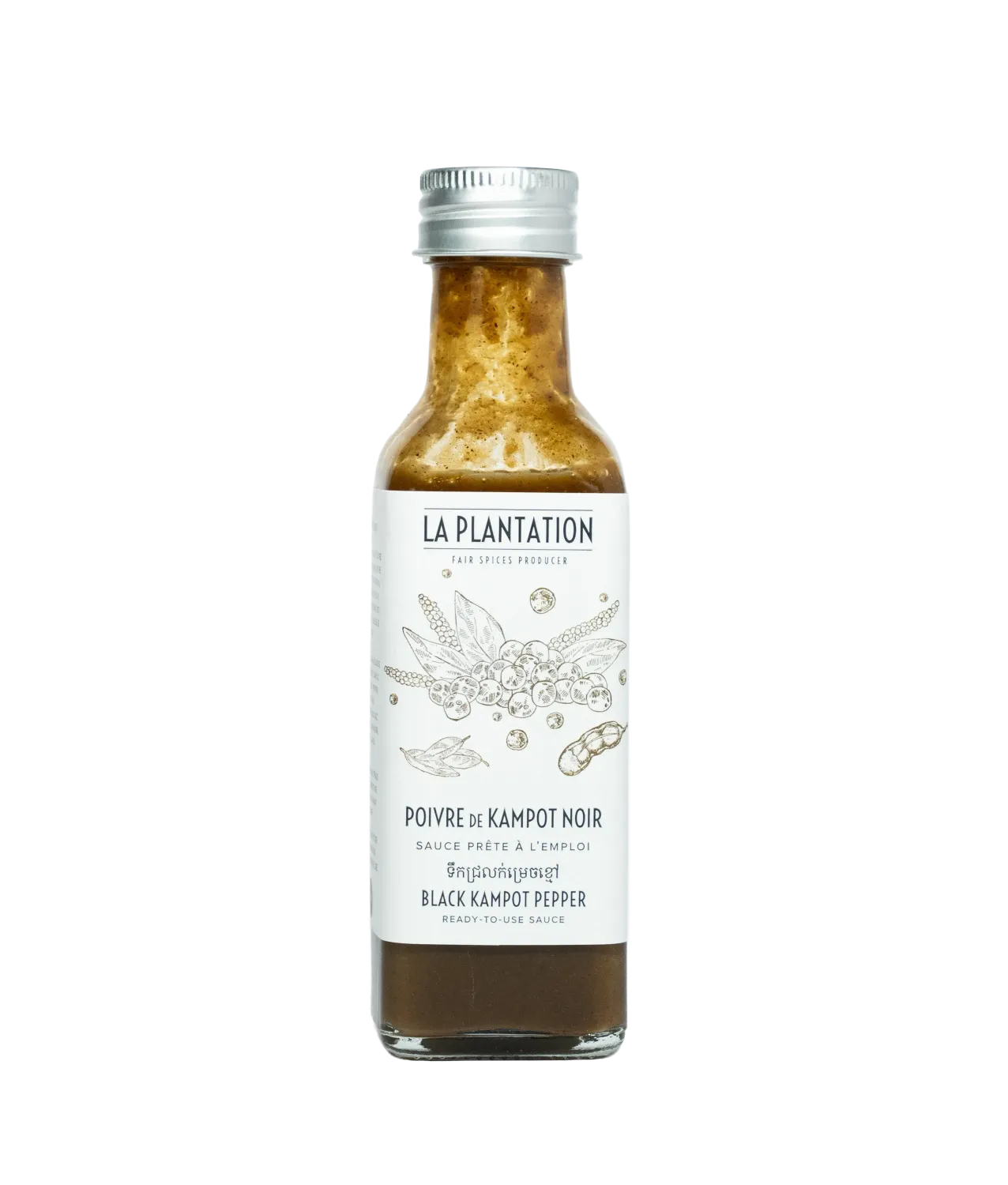 Sauce au poivre de Kampot Noir Sauce au poivre de Kampot Noir