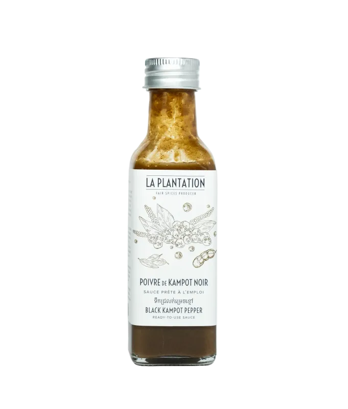Sauce au poivre de Kampot Noir Sauce au poivre de Kampot Noir