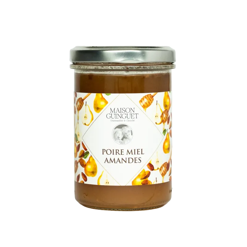 Confiture Poire Miel Amandes Confiture Poire Miel Amandes