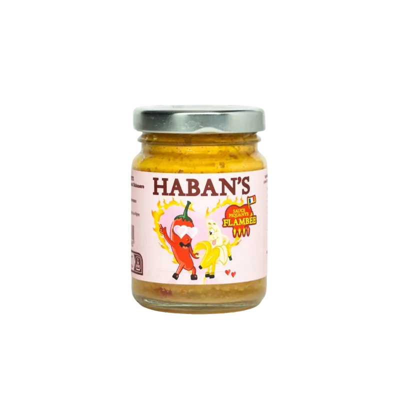 Flambée - Sauce Piquante Banane & Habanero Flambée - Sauce Piquante Banane & Habanero
