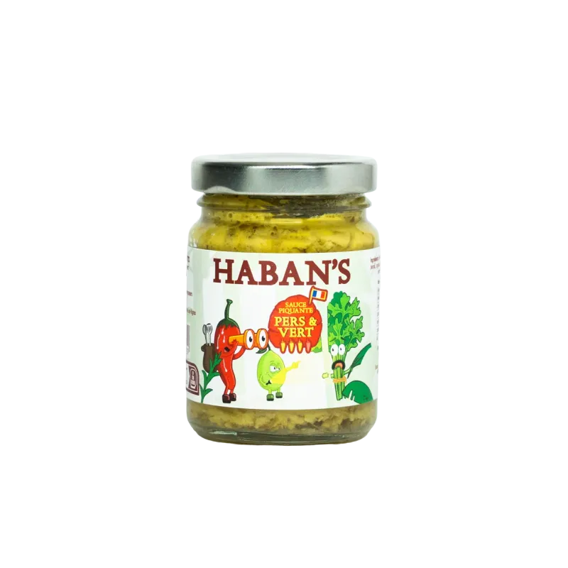 Pers&Vert – Sauce Piquante Persil, Citron Vert & Habanero Pers&Vert – Sauce Piquante Persil, Citron Vert & Habanero