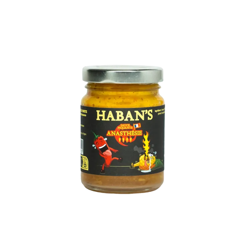Anasthésie - Sauce Piquante Ananas, Habanero & Carolina Reaper Anasthésie - Sauce Piquante Ananas, Habanero & Carolina Reaper