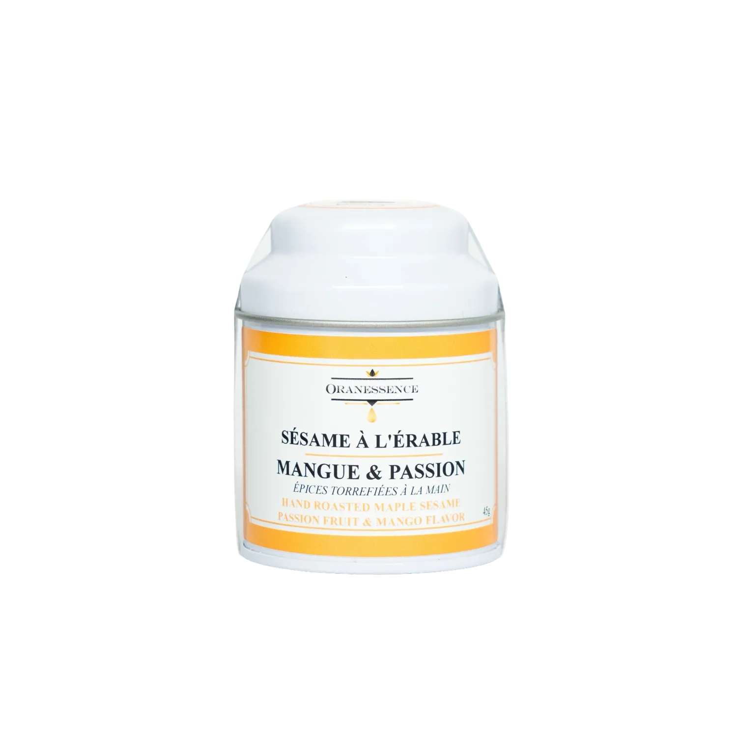Sésame torréfié à l'érable - Mangue & passion Sésame torréfié à l'érable - Mangue & passion