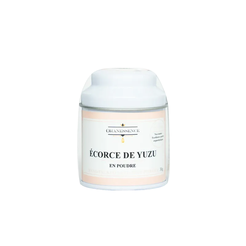 Écorce de Yuzu en poudre
