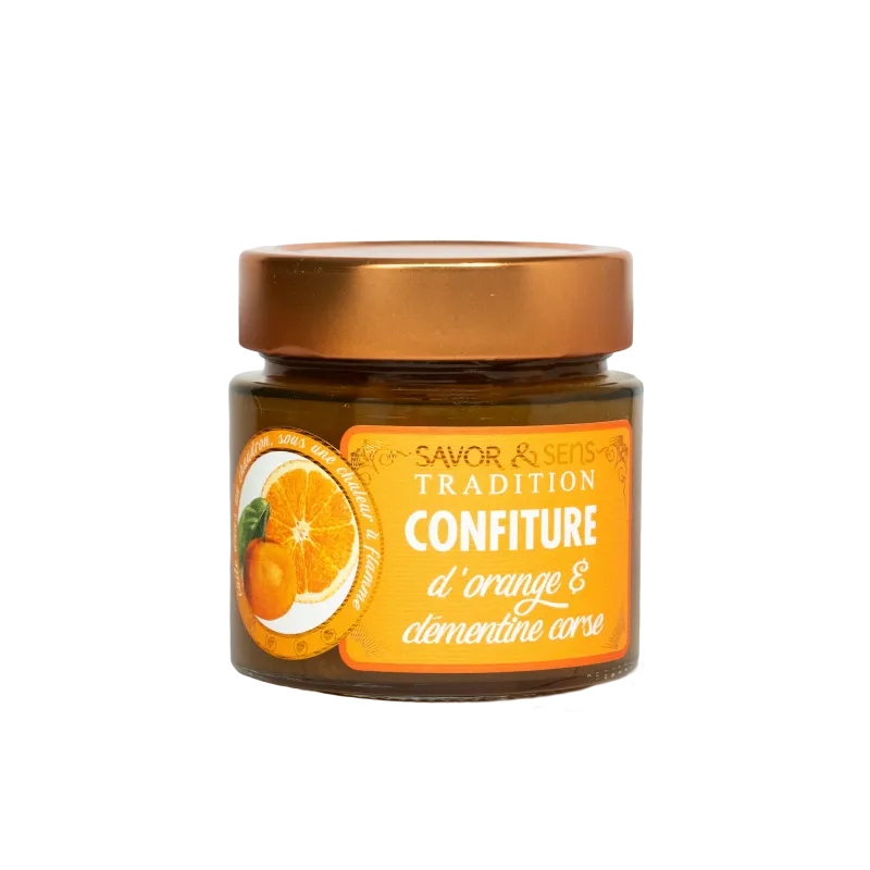 Confiture Orange & Clémentine Corse Confiture Orange & Clémentine Corse