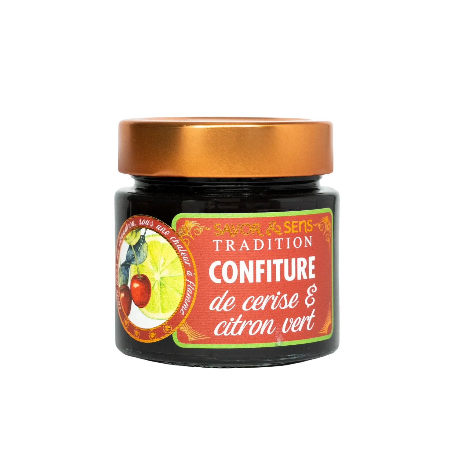 Confiture Cerise & Citron Vert Confiture Cerise & Citron Vert