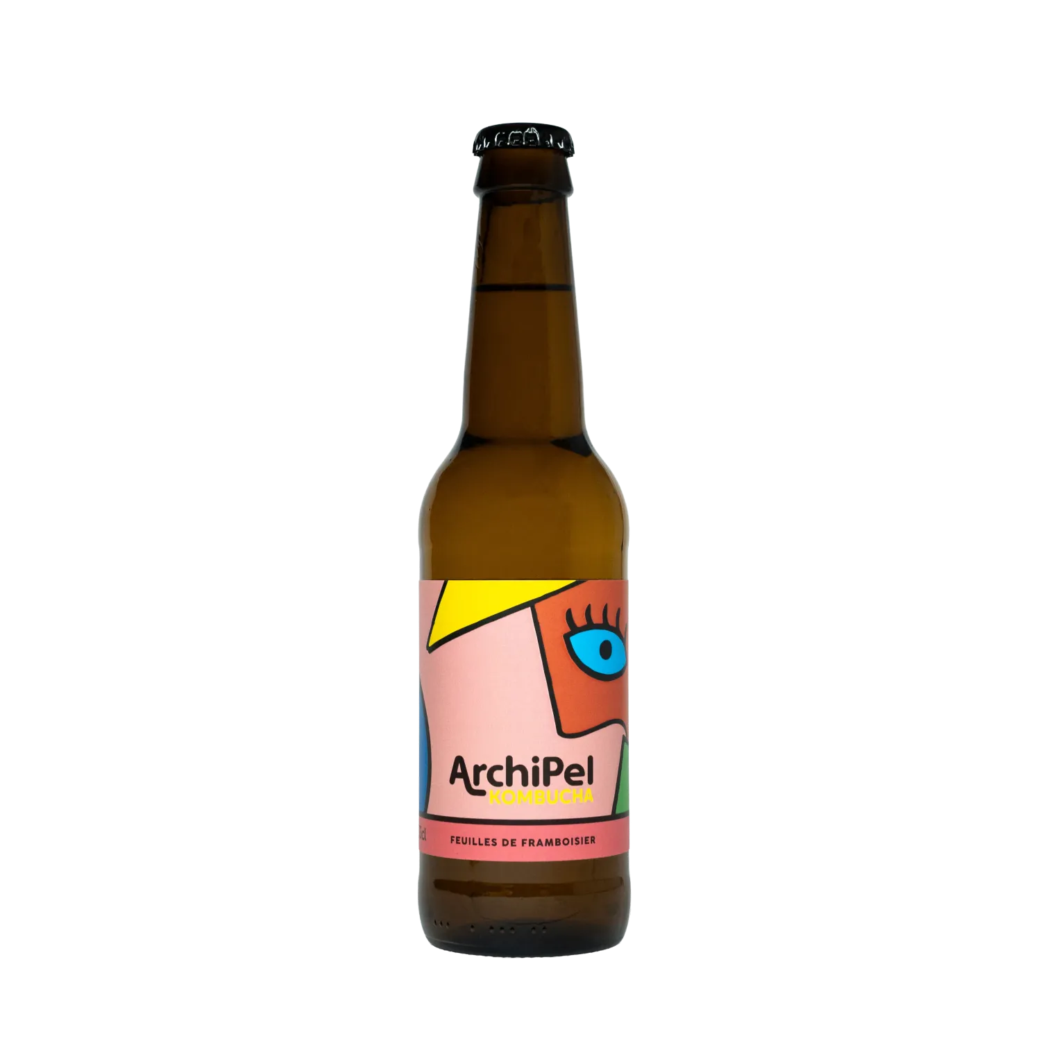 Kombucha Feuilles de Framboisier Bio - 33 cl