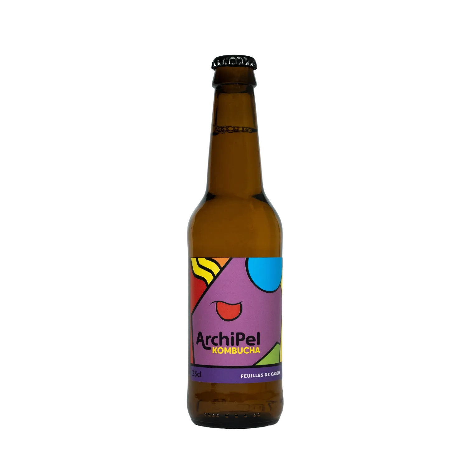 Kombucha Feuilles de Cassis Bio - 33 cl Kombucha Feuilles de Cassis Bio - 33 cl