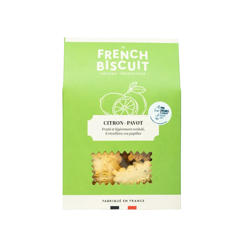 French Biscuit - Citron Pavot French Biscuit - Citron Pavot