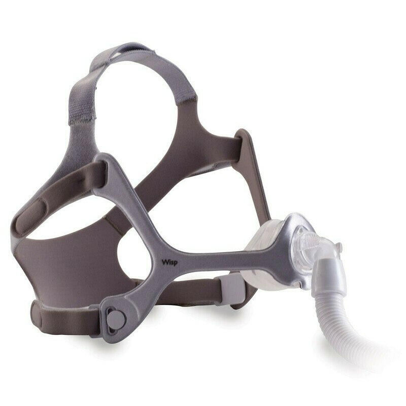 Respironics WISP Nasal CPAP Mask with Clear Frame Respironics WISP Nasal CPAP Mask with Clear Frame