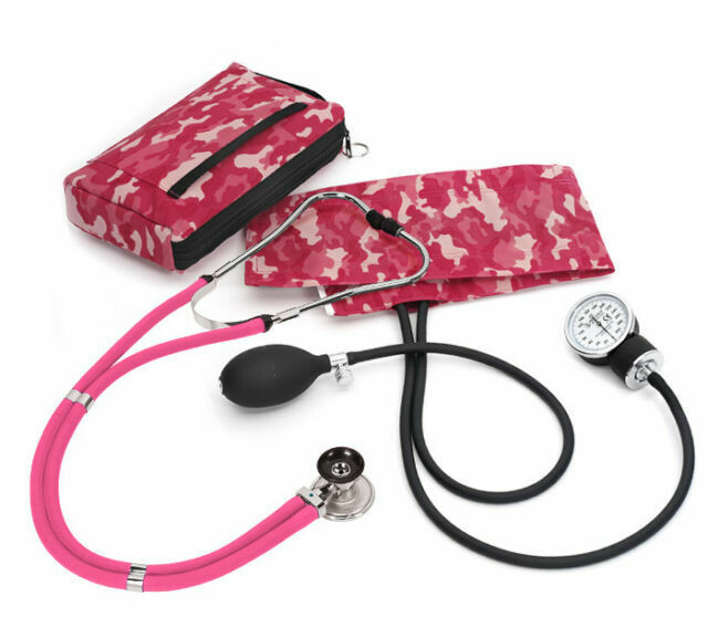 Sphygmomanometer Kit, Pink Camo