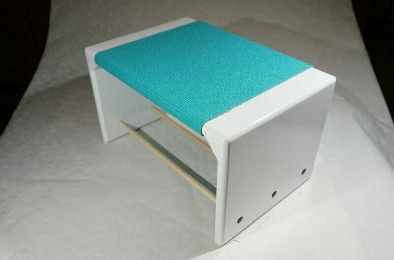 UP Designfußbank hellblau UP Designfußbank hellblau