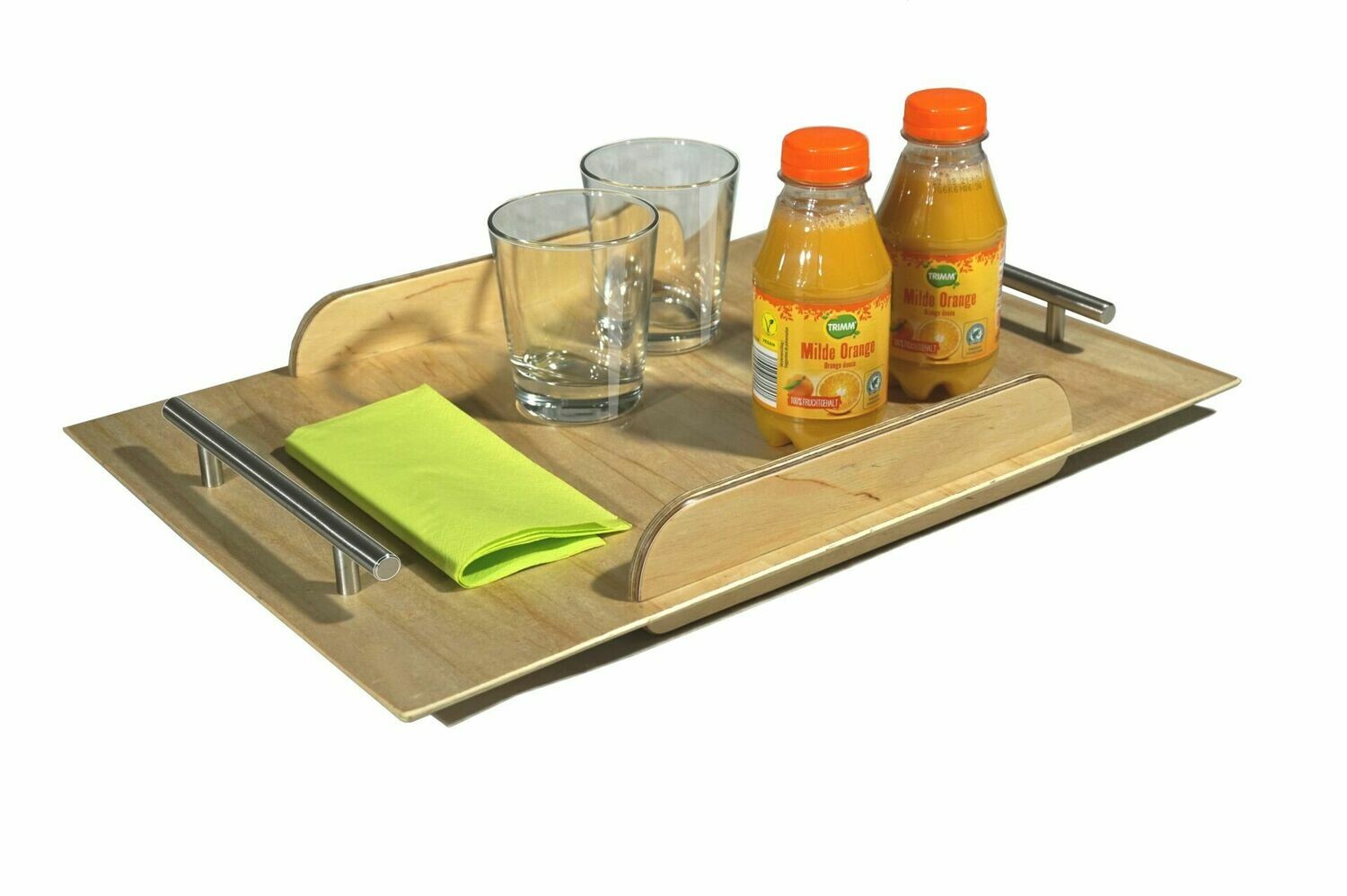 Tablett klein Birke Multiplex