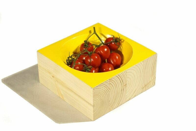 CUBO 160, Schale gelb CUBO 160, Schale gelb