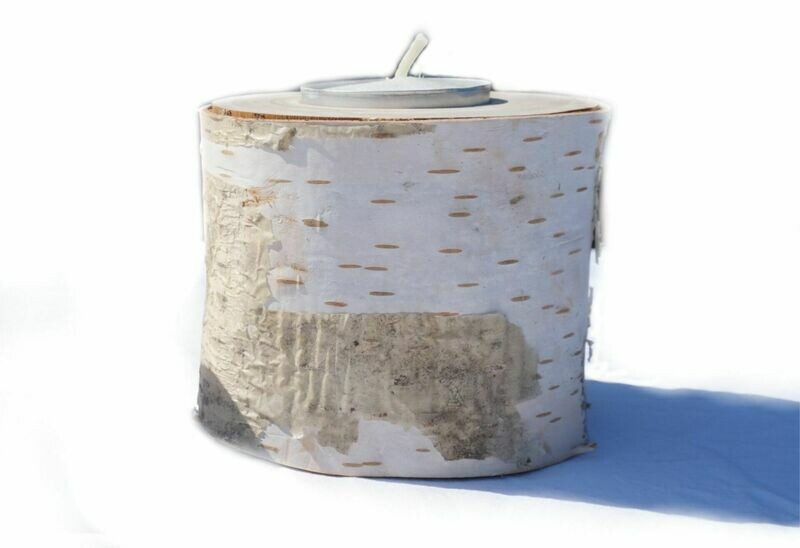 Birke natur Teelichthalter 1er, h ca. 10 cm Birke natur Teelichthalter 1er, h ca. 10 cm