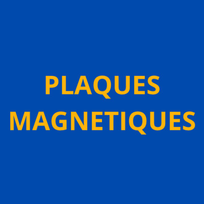 Plaques magnétiques