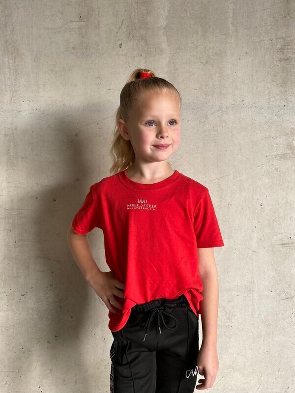 JAVD dance T-shirt | Red