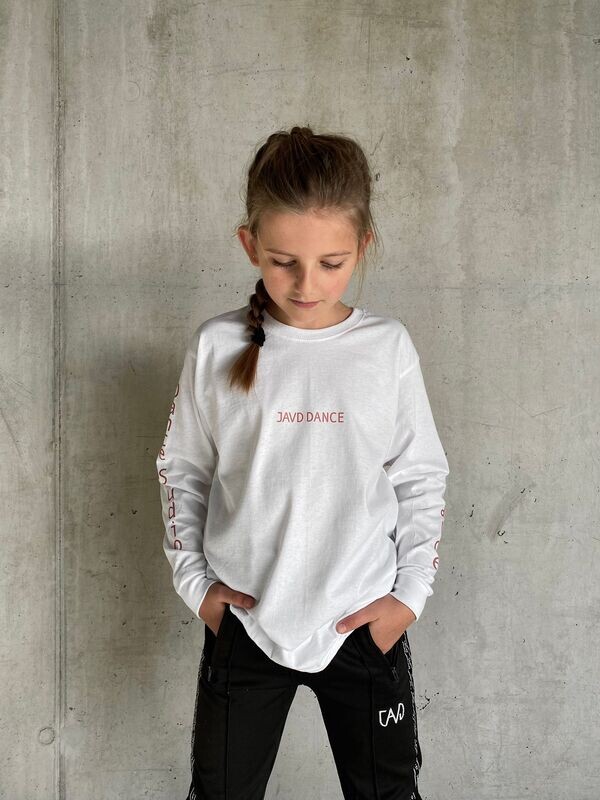 JAVD dance Longsleeve | White