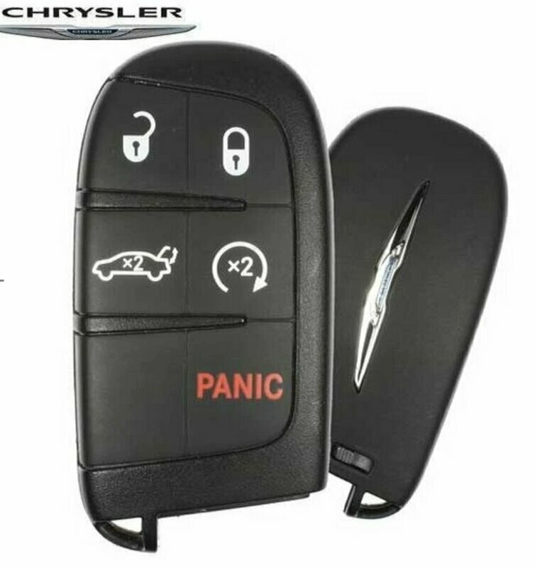 2015 - 2017 CHRYSLER 200 5-BUTTON SMART KEY OEM