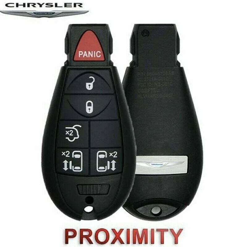 2011 - 2016 CHRYSLER TOWN AND COUNTRY
 6-BUTTON SMART KEY WITH PROXIMITY OEM