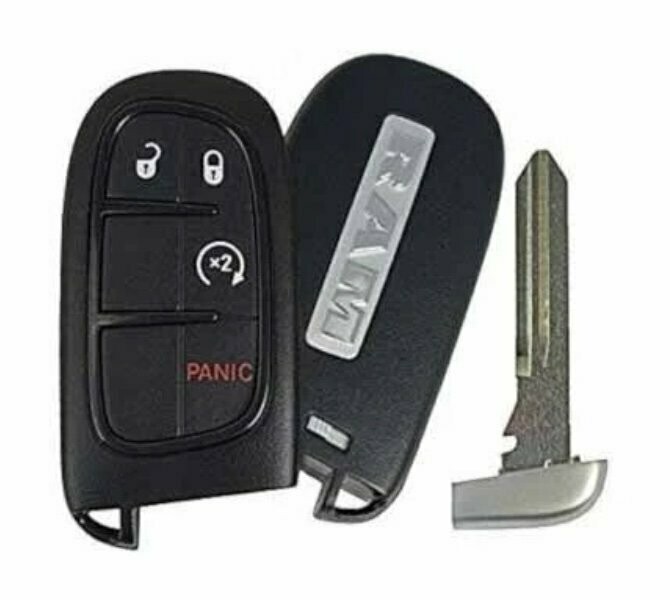 2013 - 2018 DODGE RAM  4-BUTTON SMART KEY OEM