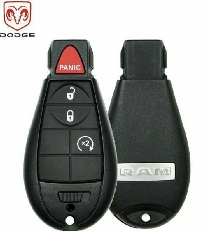 2013 - 2018 DODGE RAM  4-BUTTON SMART KEY