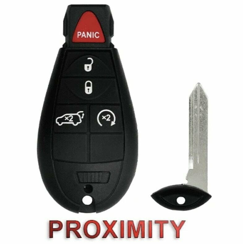 2011 - 2013 JEEP GRAND CHEROKEE 4-BUTTON SMART KEY